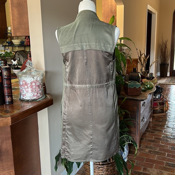 Badgley Mishka waterfall front vest szM - Picture 5 of 12